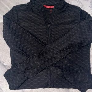 ❤️NEW!!!❤️HOT KISS SET Black Long Sleeve Top and scrunched pant butt li…